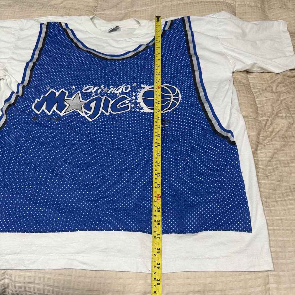 VTG Orlando Magic Tshirt Adult XL White Salem Sportswear NBA Basketball Mens 90s - Picture 10 of 11
